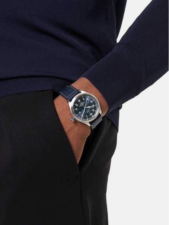 Timex Hodinky Timex Timex x Pan Am® Waterbury Ace  TW2Y38800 Tmavomodrá