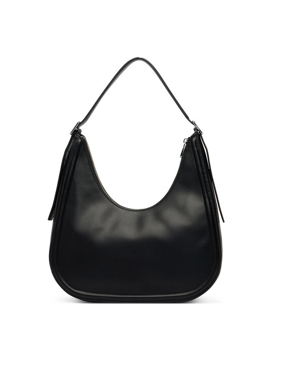 Calvin Klein Torbica Calvin Klein Bold Ck Crescent LV04F3427G Crna