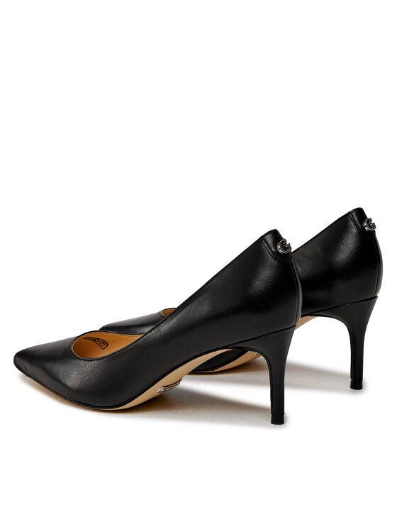 Guess Pantofi pumps Guess Bravo4 FLPBV4 LEA08 Negru