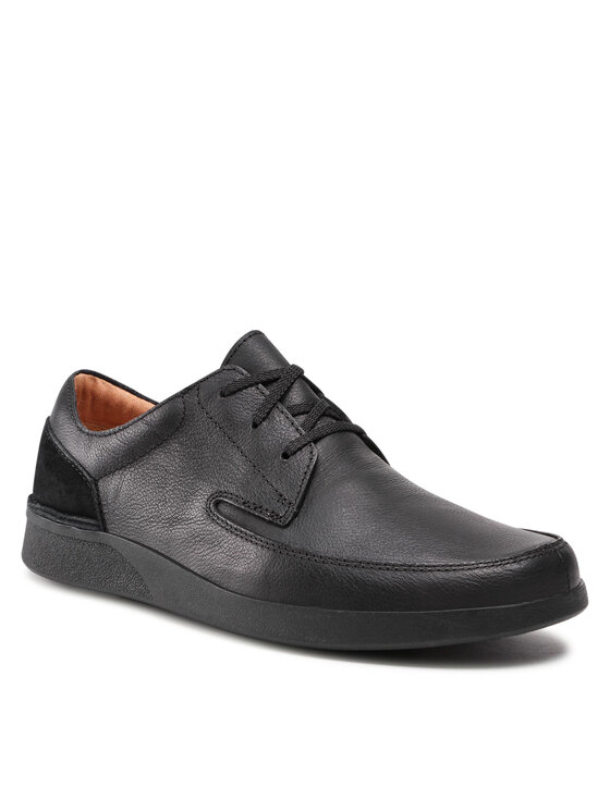 Clarks Nizki čevlji Clarks Oakland Craft 261480597 Črna