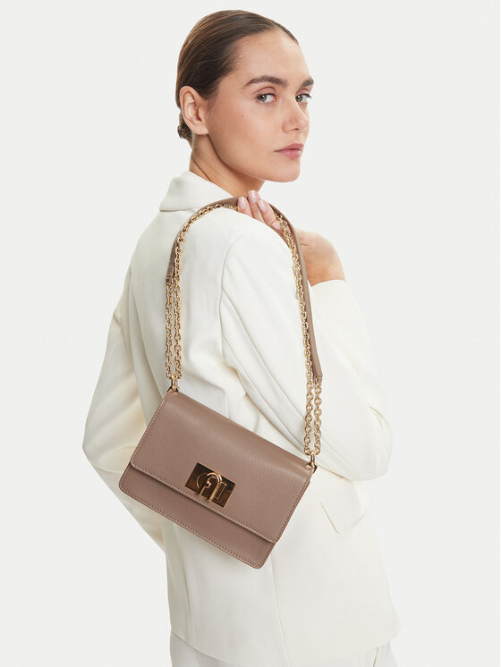 Furla Дамска чанта Furla 1927 Mini BAFKACO ARE000 2572S Сив