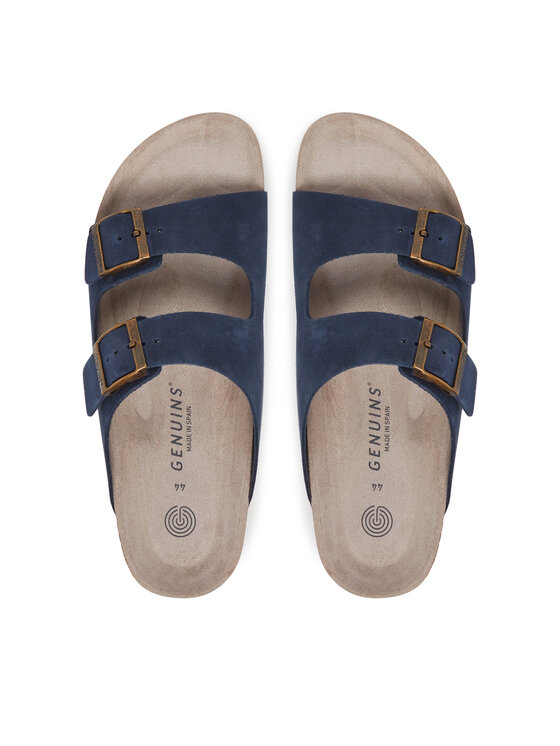 Genuins Шльопанці Genuins Hawaii Velour G106239 Cиній