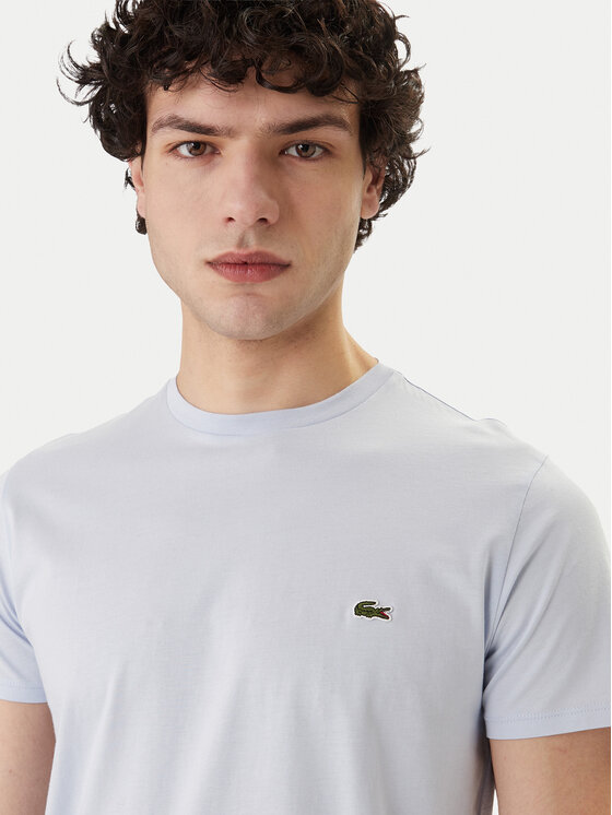 Lacoste Lacoste Camiseta TH6709 Celeste Regular Fit