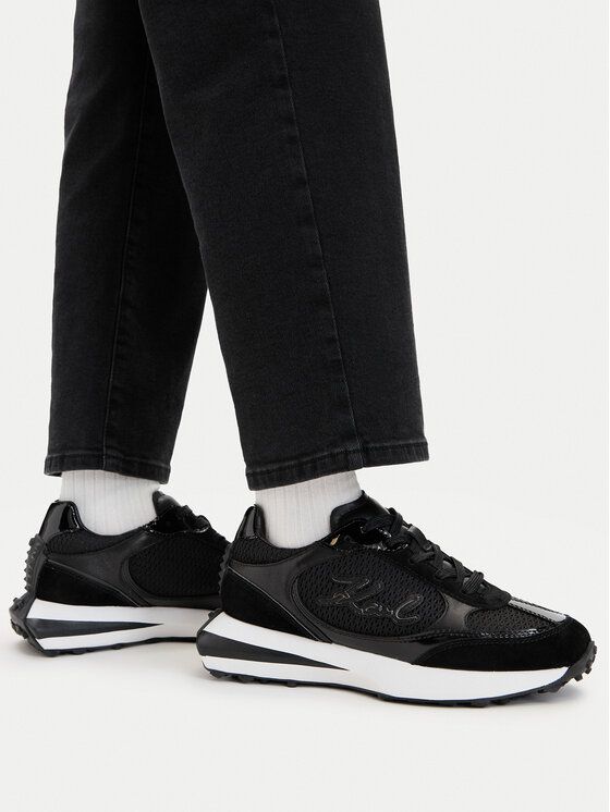 KARL LAGERFELD Sneakersy KARL LAGERFELD Zone KL62926A Czarny