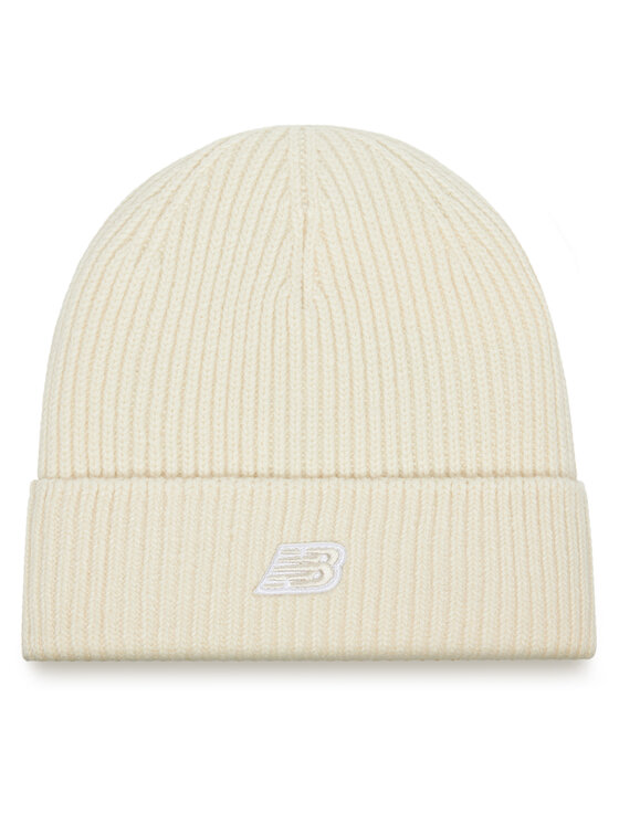 New Balance Čepice New Balance Winter Watchman Beanie Patch V3.0 LAH53008PEF Béžová
