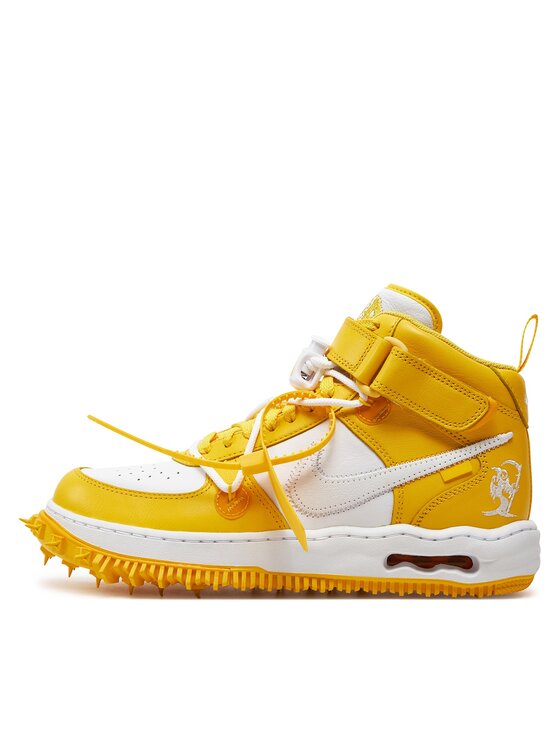 Nike Snīkeri Nike Air Force 1 Mid Sp Lthr DR0500 101 Dzeltens