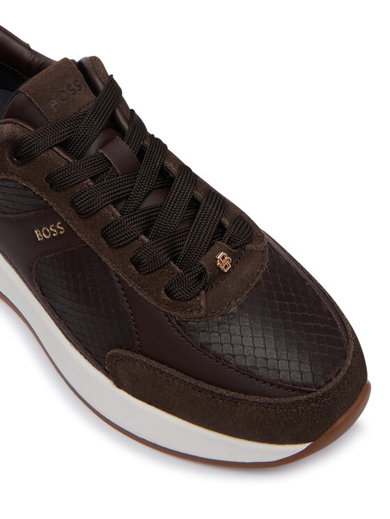 BOSS Sneakersy BOSS B Icon 50573815 Tmavo hnedá