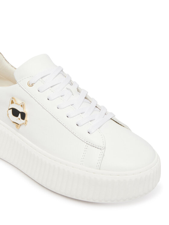 KARL LAGERFELD Sneakersy KARL LAGERFELD Z31167 S Biela