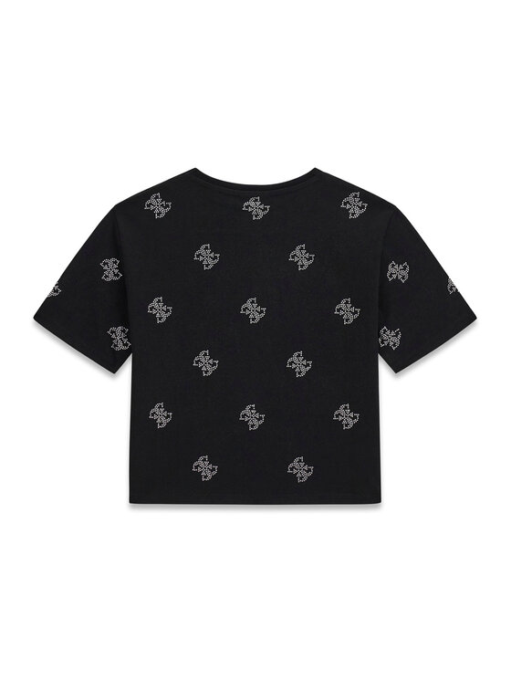 Guess Guess Футболка J6GI35 I3Z14 Чорний Relaxed Fit