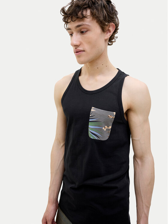 Jack & Jones Jack & Jones Майка Hawaii 12269321 Чорний Standard Fit