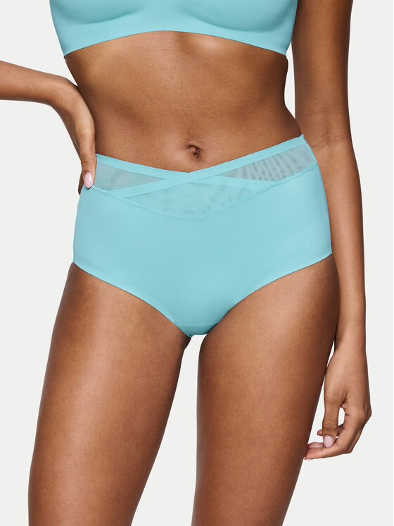 Triumph Triumph Класичні труси з високою талією True Shape Sensation 10218231 Голубий