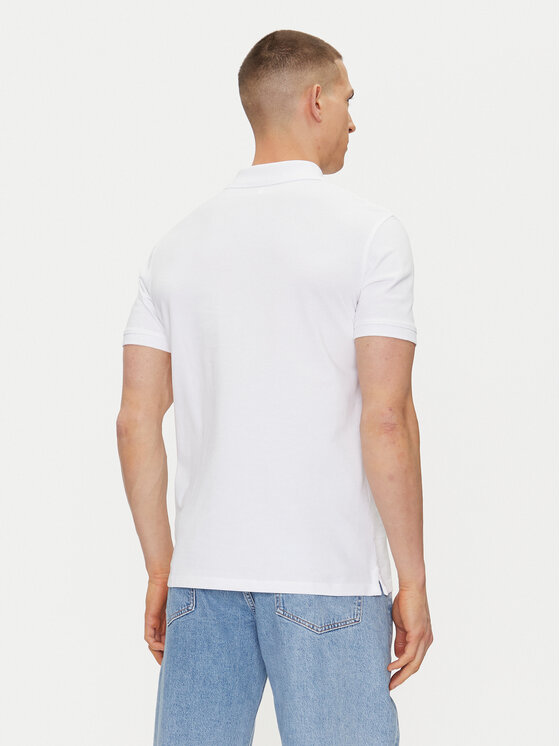Timberland Timberland Поло TB0A6VDP Білий Regular Fit