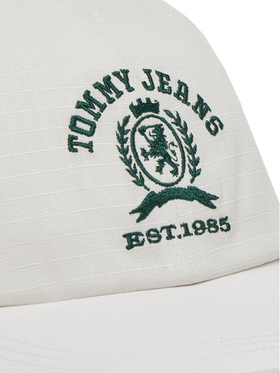 Tommy Jeans Шапка с козирка Tommy Jeans Tjm Crest Cap AM0AM13286 Бял