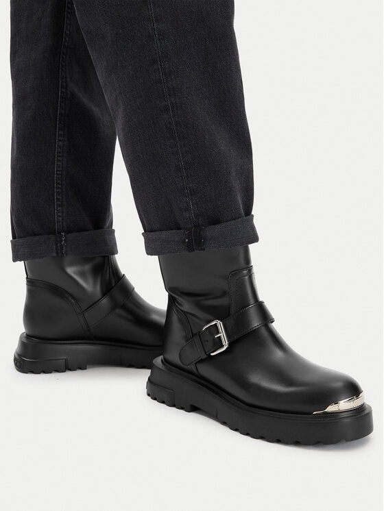 LOVE MOSCHINO Боти LOVE MOSCHINO JA24134G1LIA0000 Черен