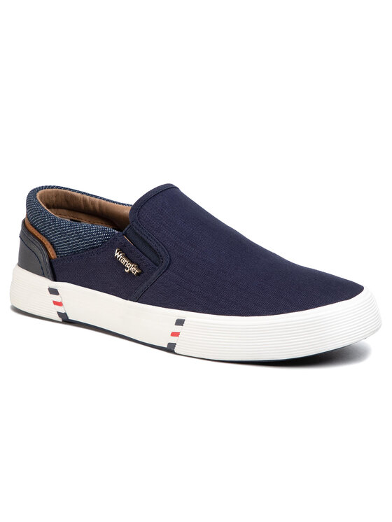 Wrangler Tenisenes Wrangler Monument Slip On WM01002A Tumši zils