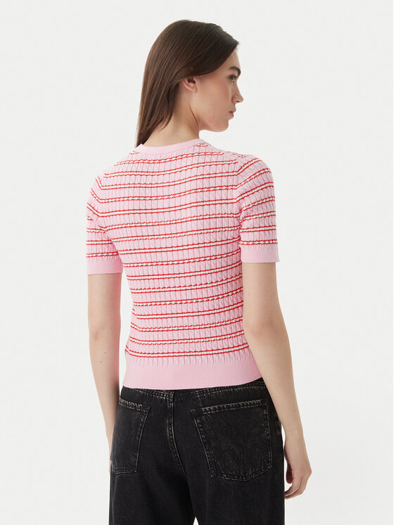 Tommy Hilfiger Tommy Hilfiger Maglione WW0WW49613 Rosa chiaro Slim Fit
