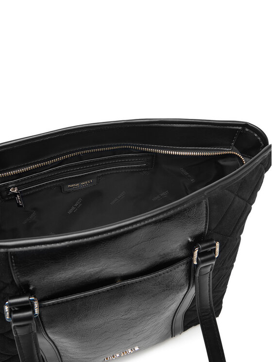 Nine West Дамска чанта Nine West CEO-MAYFAIR-LH22274 Черен