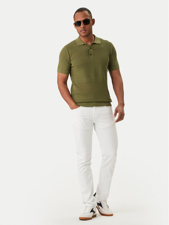 KARL LAGERFELD KARL LAGERFELD Polo 655009 562301 Verde Regular Fit