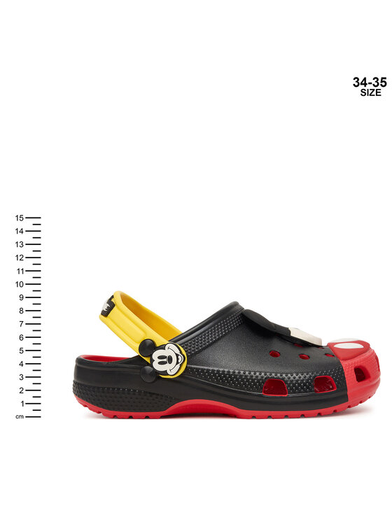 Crocs Klapki Crocs Mickey Mouse Cls Clg K 212295 Czarny