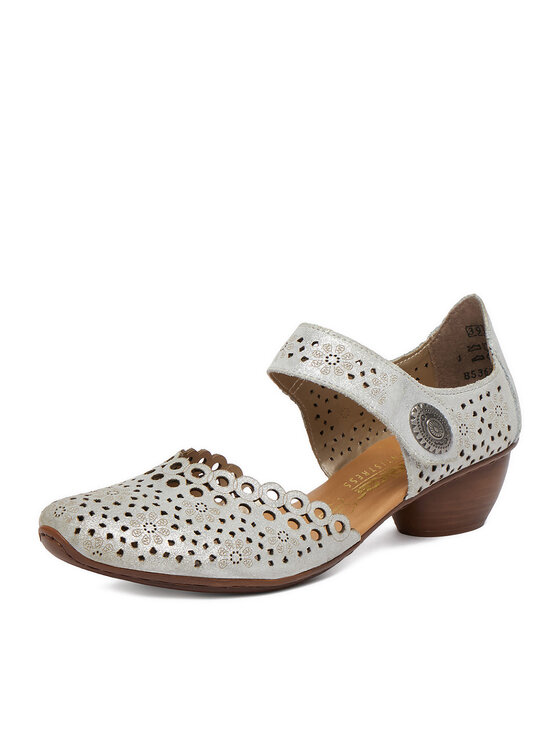 Rieker Zapatos hasta el tobillo Rieker 43753-90 Plata