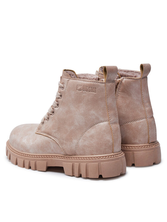 Big Star Shoes Šnurovacia obuv Big Star Shoes OO374083 Sivá