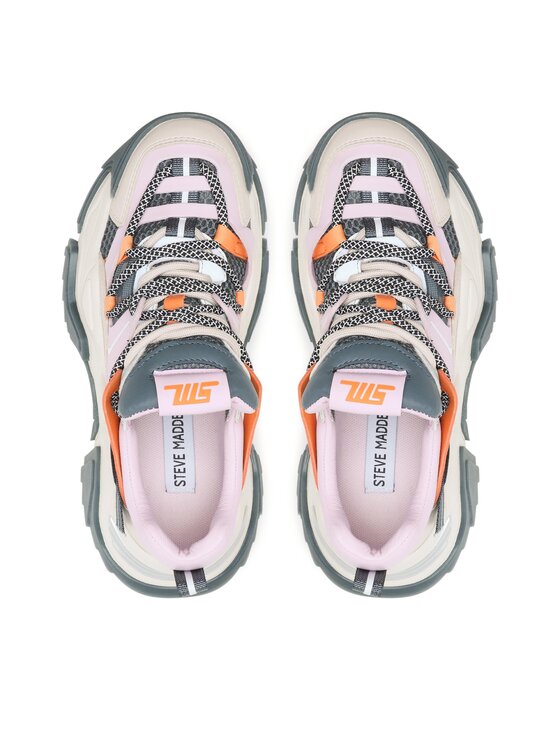 Steve Madden Tenisice Steve Madden Kingdom Sneaker SM11002519 SM11002519-82C Bež