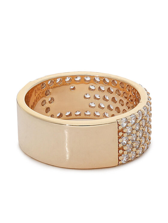 Michael Kors Prsteň Michael Kors Pave Ring MKC1555AN791 Ružová