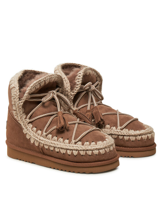 Mou Снігоходи Mou Eskimo Scoubidoo Lace FW101124A Коричневий