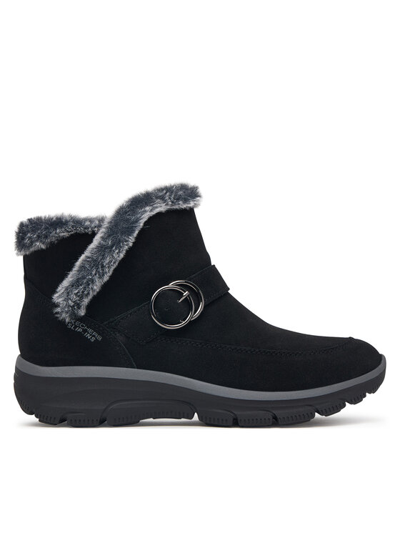 Skechers Снігоходи Skechers Slip-Ins Relaxed Fit: Easy Going - Gentle Winter 168185/BLK Чорний