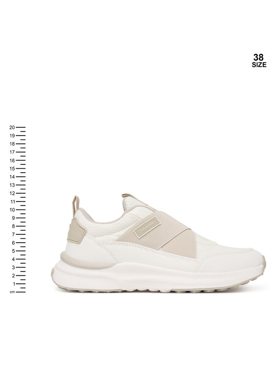 Calvin Klein Αθλητικά Calvin Klein Low Cut Velcro V3X9-83312-1697 Λευκό