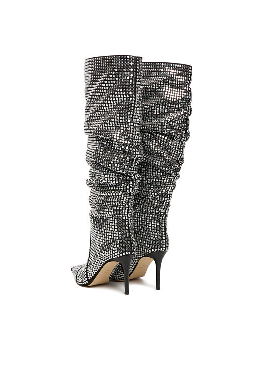 MICHAEL Michael Kors Botas altas MICHAEL Michael Kors Dawn Heeled Boot 40F5DWHB7S Plata
