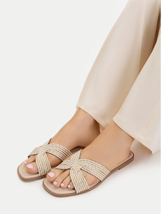 JENNY Шльопанці JENNY CEO-R26SS09215 Écru