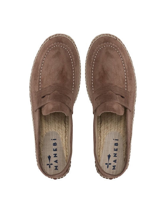 Manebi Espadrilky Manebi Loafers Espadrilles M 2.9 L0 Hnědá