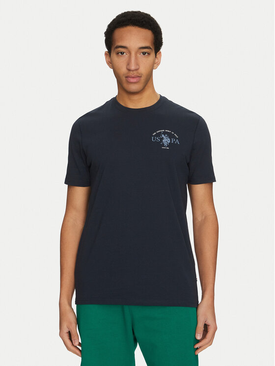 U.S. Polo Assn. U.S. Polo Assn. Футболка MUP3657 Cиній Regular Fit