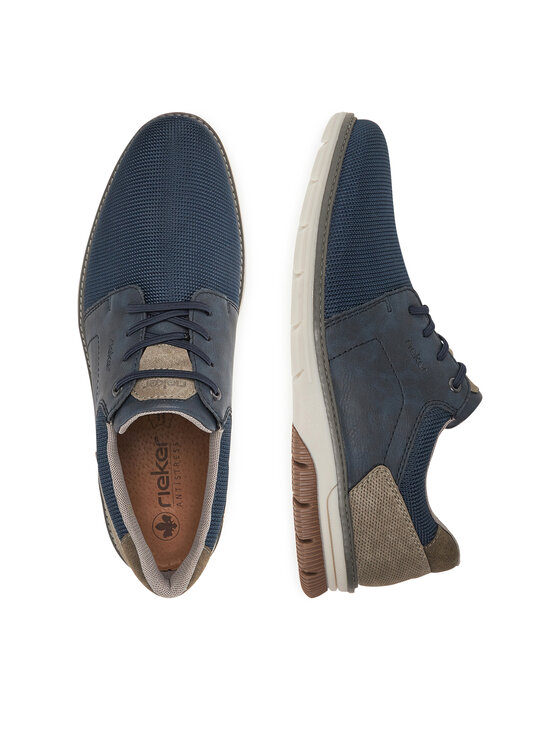 Rieker Pantofi Rieker 14459-14 Bleumarin