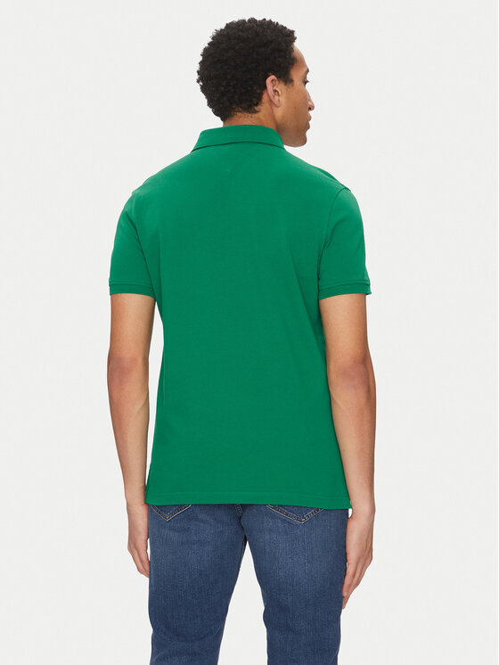 Tommy Hilfiger Tommy Hilfiger Polo marškinėliai 1985 MW0MW17770 Žalia Regular Fit