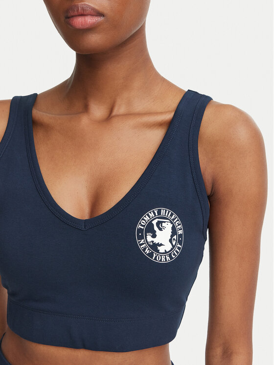 Tommy Hilfiger Tommy Hilfiger Top de sujetador UW0UW06627 Azul marino