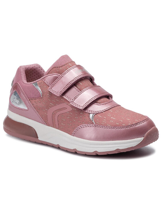 Geox Сникърси Geox J Spaceclub G.B J948VB 0DHAJ C8056 DD Розов