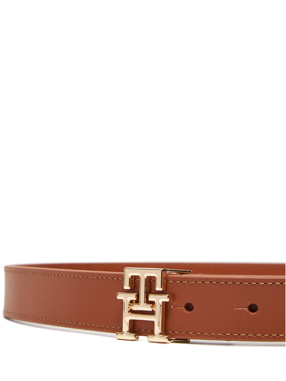 Tommy Hilfiger Ζώνη Γυναικεία Tommy Hilfiger Th Modern 2.5 AW0AW17496 Καφέ