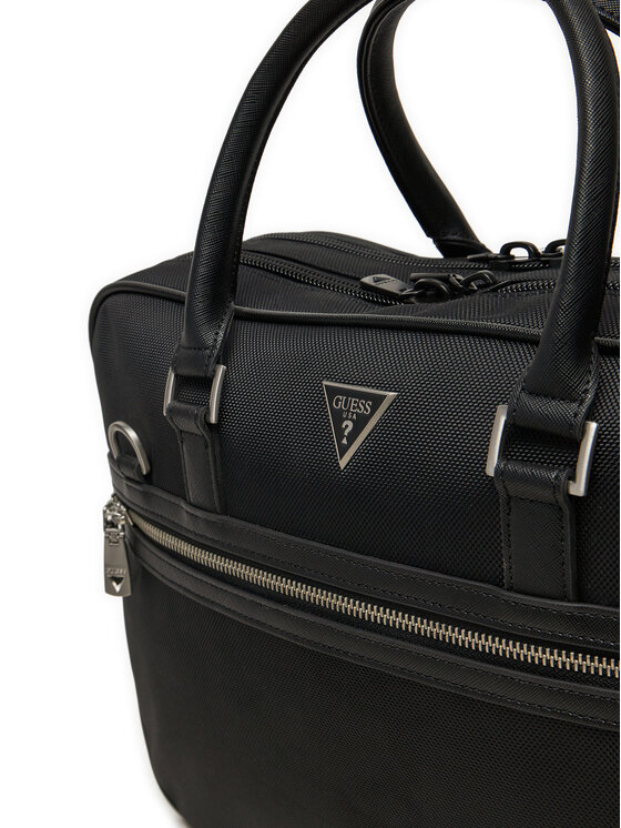 Guess Brašna na notebook Guess HMLUHN P4447 Černá