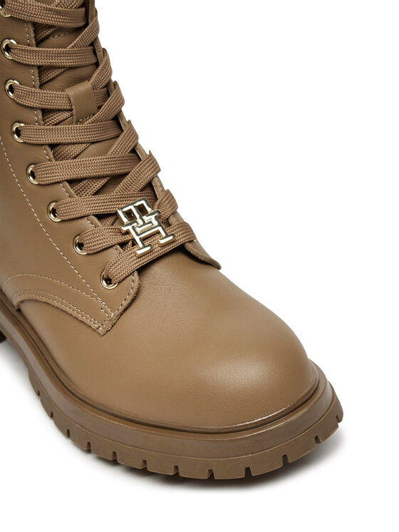 Tommy Hilfiger Trappers Tommy Hilfiger Lace-Up Bootie T3A5-33568-0092 S Maro