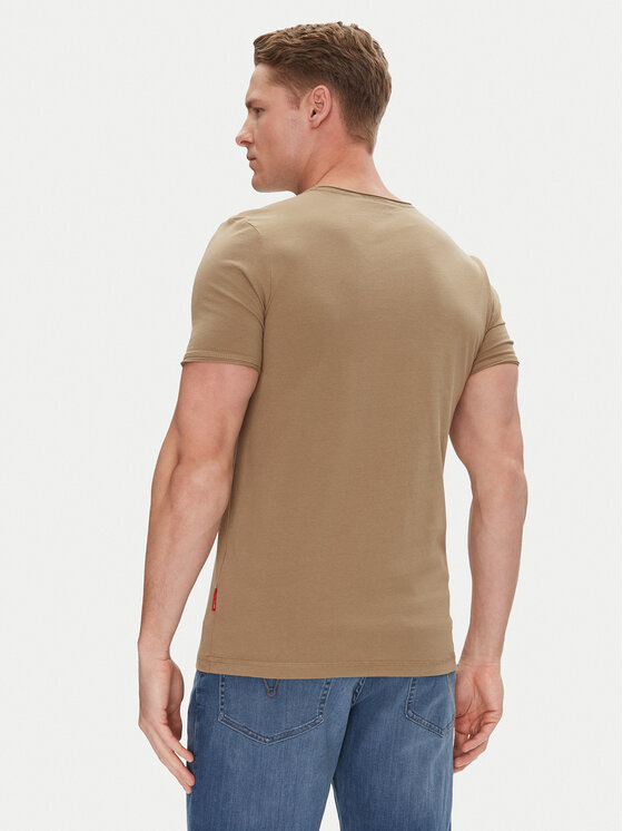 JOOP! Jeans JOOP! Jeans Majica 15 JJJ-11Cesare 30045665 Rjava Modern Fit