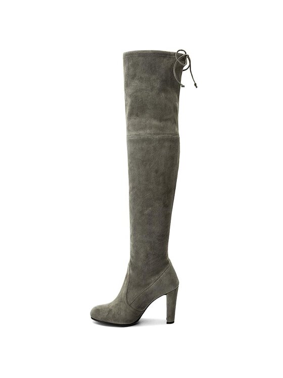 Stuart Weitzman Чоботи Stuart Weitzman Highland Сірий