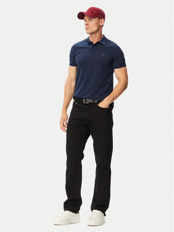 Tommy Hilfiger Tommy Hilfiger Polo Performance MW0MW37309 Azul marino Regular Fit
