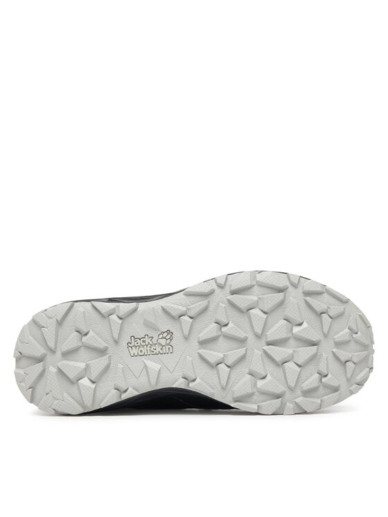 Jack Wolfskin Pārgājienu apavi Jack Wolfskin Woodland 2 Texapore Mid Vc A64865 Melns