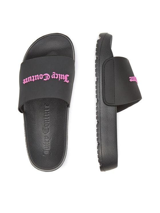 Juicy Couture Шльопанці Juicy Couture PJC2 Чорний