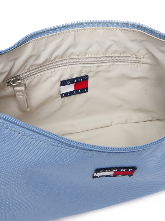 Tommy Jeans Kabelka Tommy Jeans Tjw Ess Daily Shoulder Bag AW0AW18768 Svetlo modrá