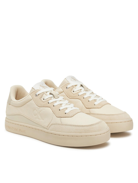 Calvin Klein Jeans Sneakersy Calvin Klein Jeans Classic Cupsole Mg Wmm YM0YM01153 Beżowy