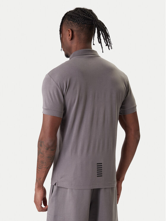 EA7 Emporio Armani EA7 Emporio Armani Polo 8NPF14 PJVQZ U8086 Gris Regular Fit