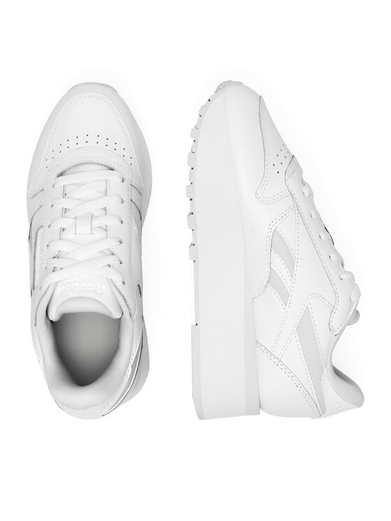 Reebok Sneakersy Reebok Classic Leather Triple Lift 100201089 Biały